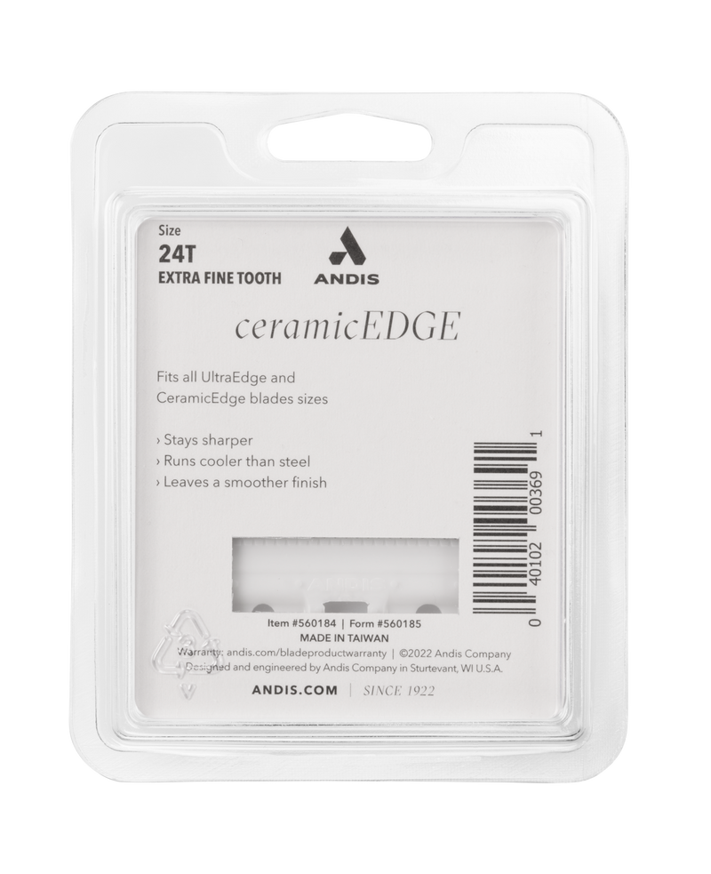 Andis Ceramic Edge 22T Fine/24T Extra Fine/26T Ultra Fine Tooth Cutter