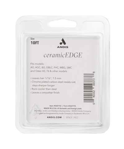 Andis Ceramic Edge Blade, Size 30/10 w/22T Upper, 26T Lower