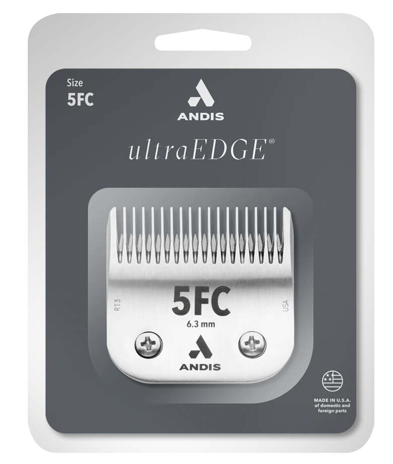 Andis #3 #4 #5 #7FC UltraEdge Detachable Pet Clipper Blade 9.5 mm