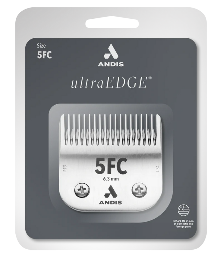 Andis #3 #4 #5 #7FC UltraEdge Detachable Pet Clipper Blade 9.5 mm