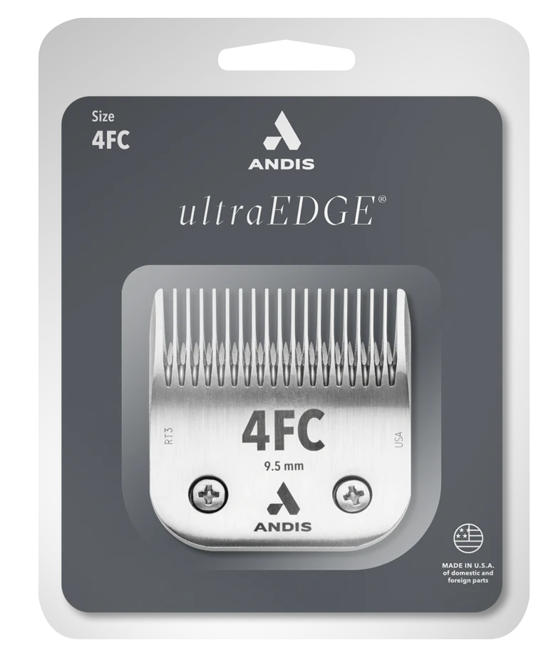 Andis #3 #4 #5 #7FC UltraEdge Detachable Pet Clipper Blade 9.5 mm