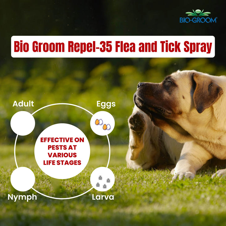 Bio-Groom Repel-35 Flea & Tick Spray