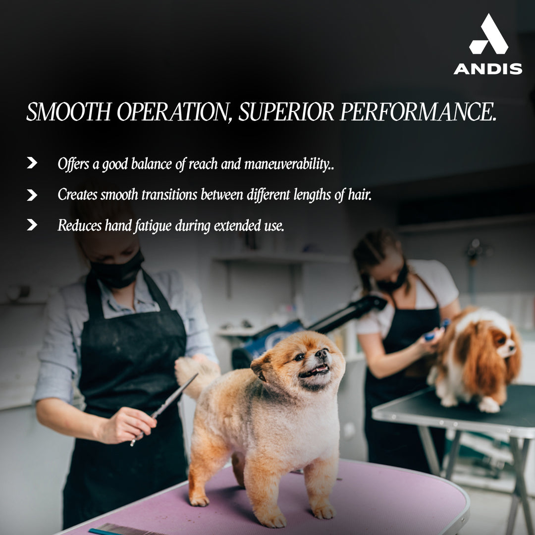 Andis Premium 8" Straight Shear For Professional Pet Groomer's- Right Handed