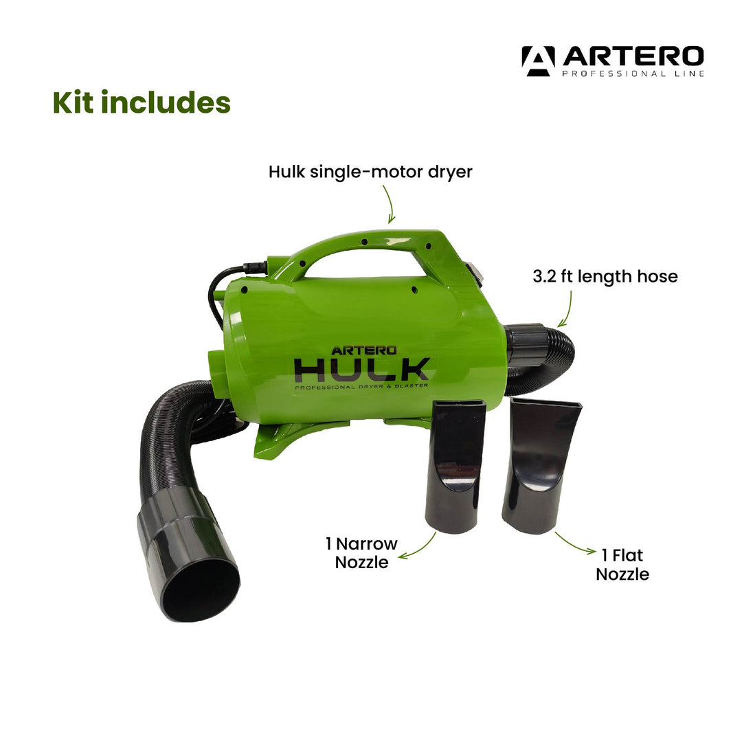 Artero Hulk Single Motor Dryer with Heater