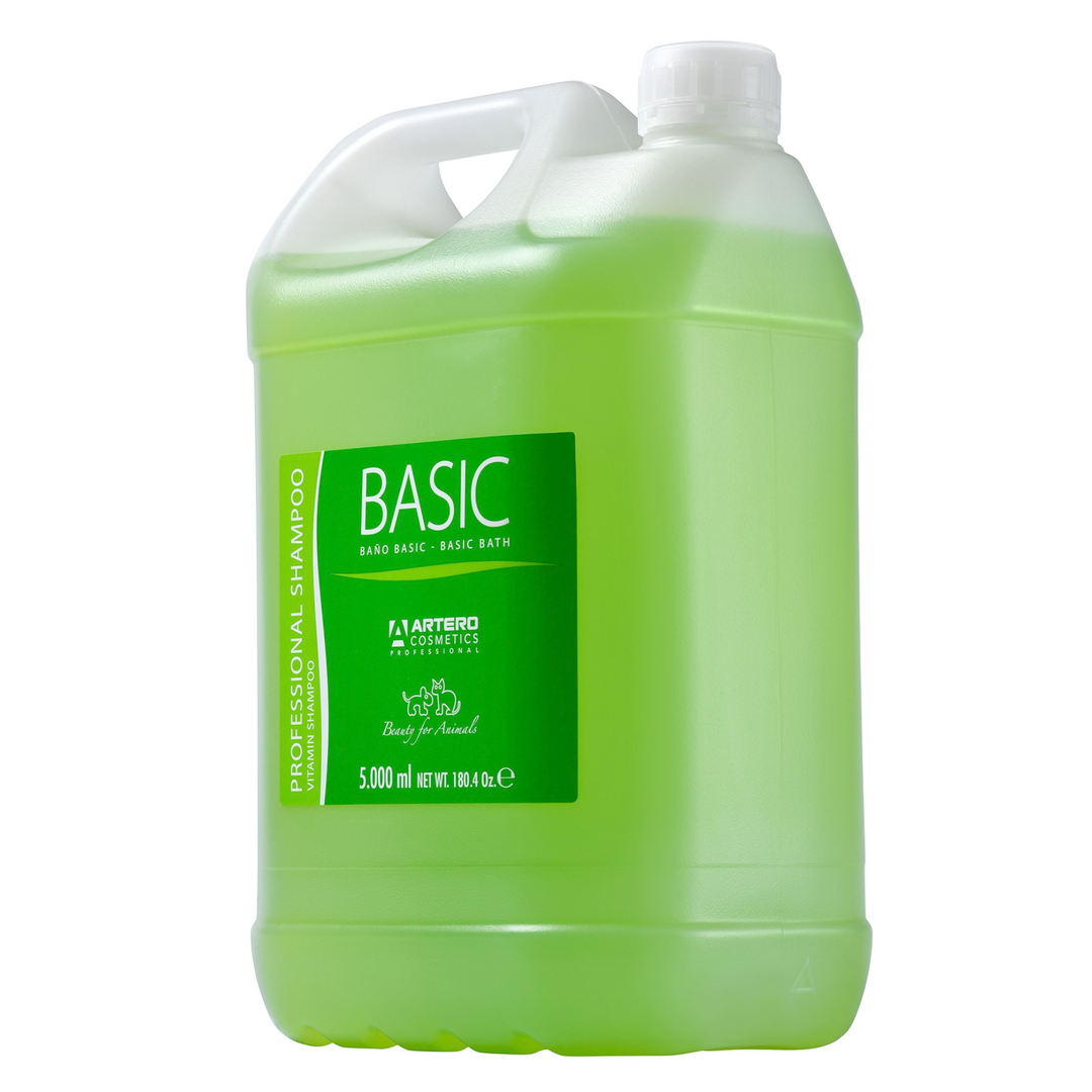 Artero Basic Shampoo for Dogs & Cats – Deep Cleansing & Degreasing Shampoo 5L