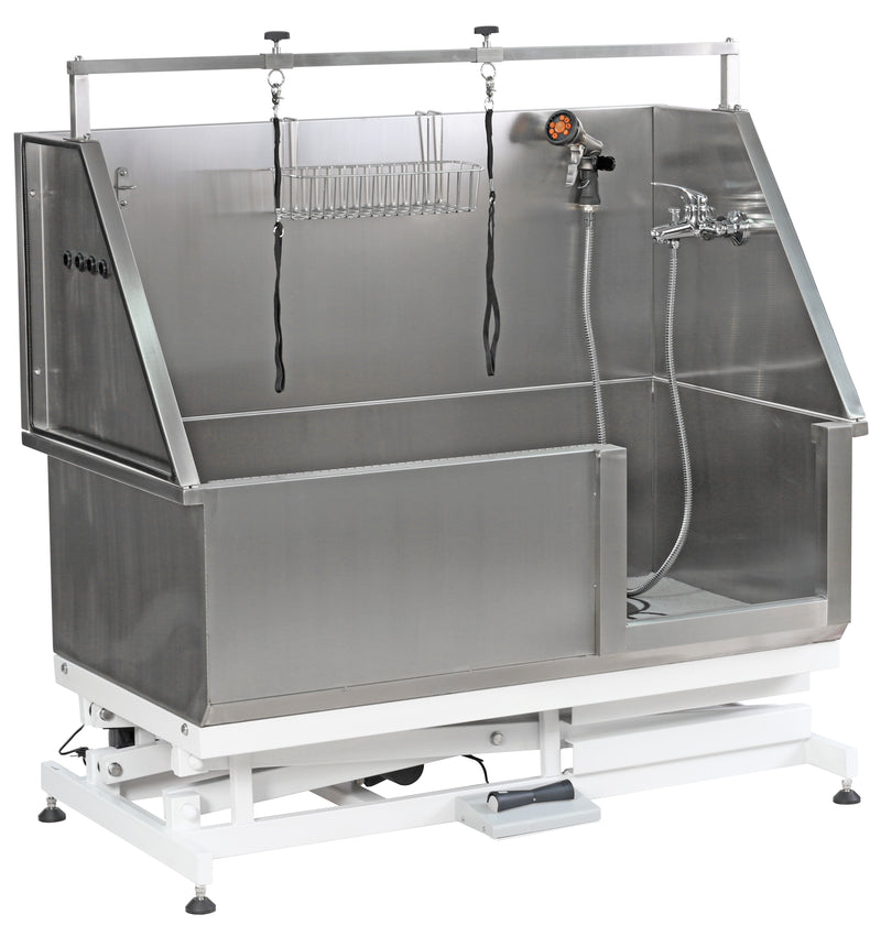 Maxima Electric Lifting Bathtub with Sliding Door