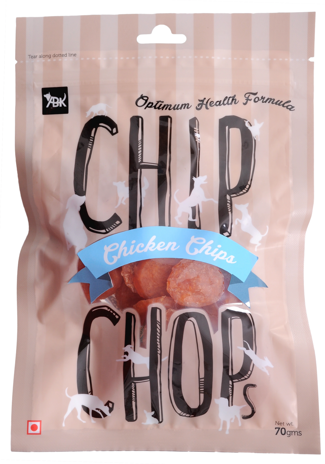 Chip Chops Chicken Chips Coins 70g CC1210 (Not For Direct Sale)