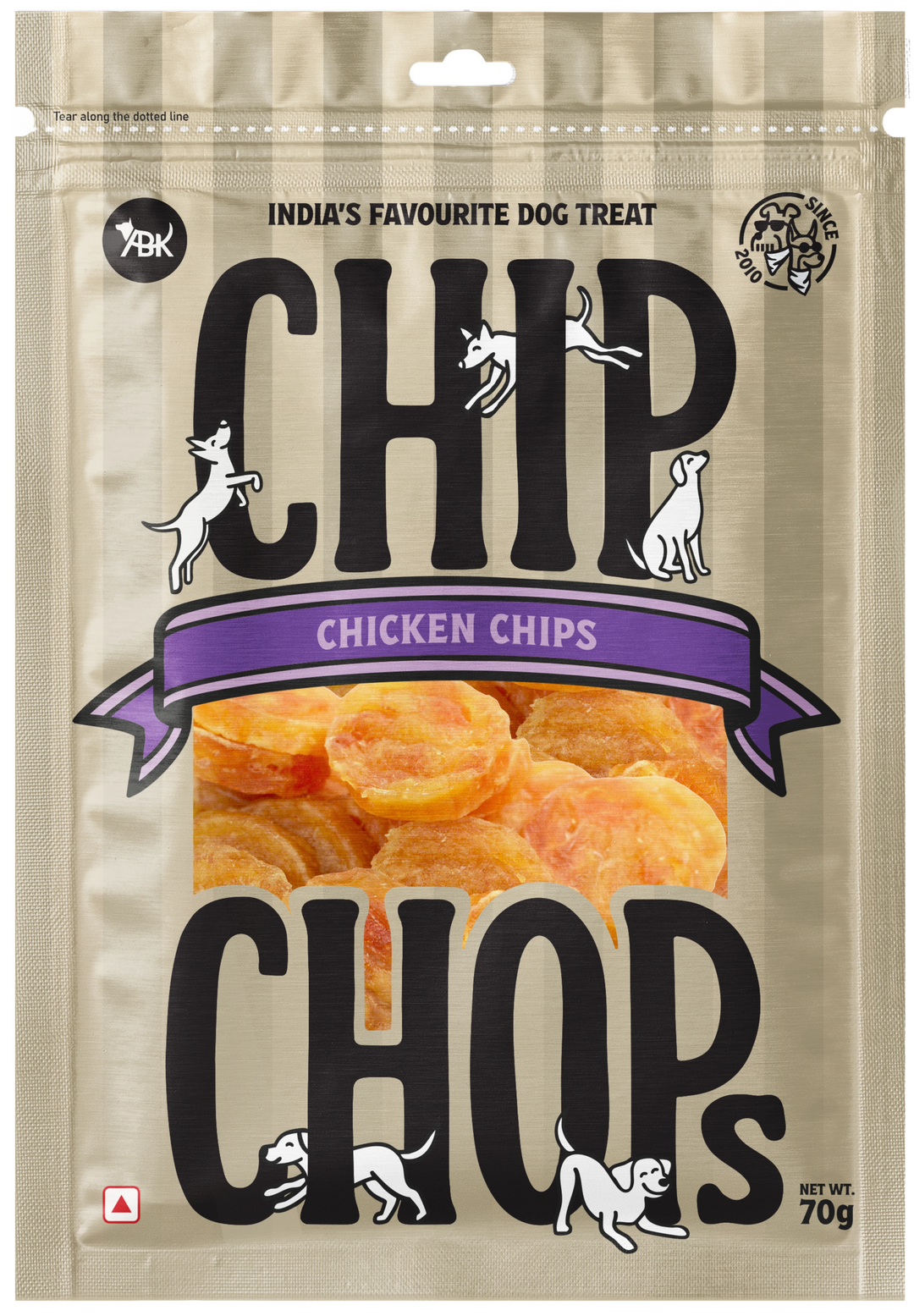 Chip Chops Chicken Chips Coins 70g CC1210 (Not For Direct Sale)
