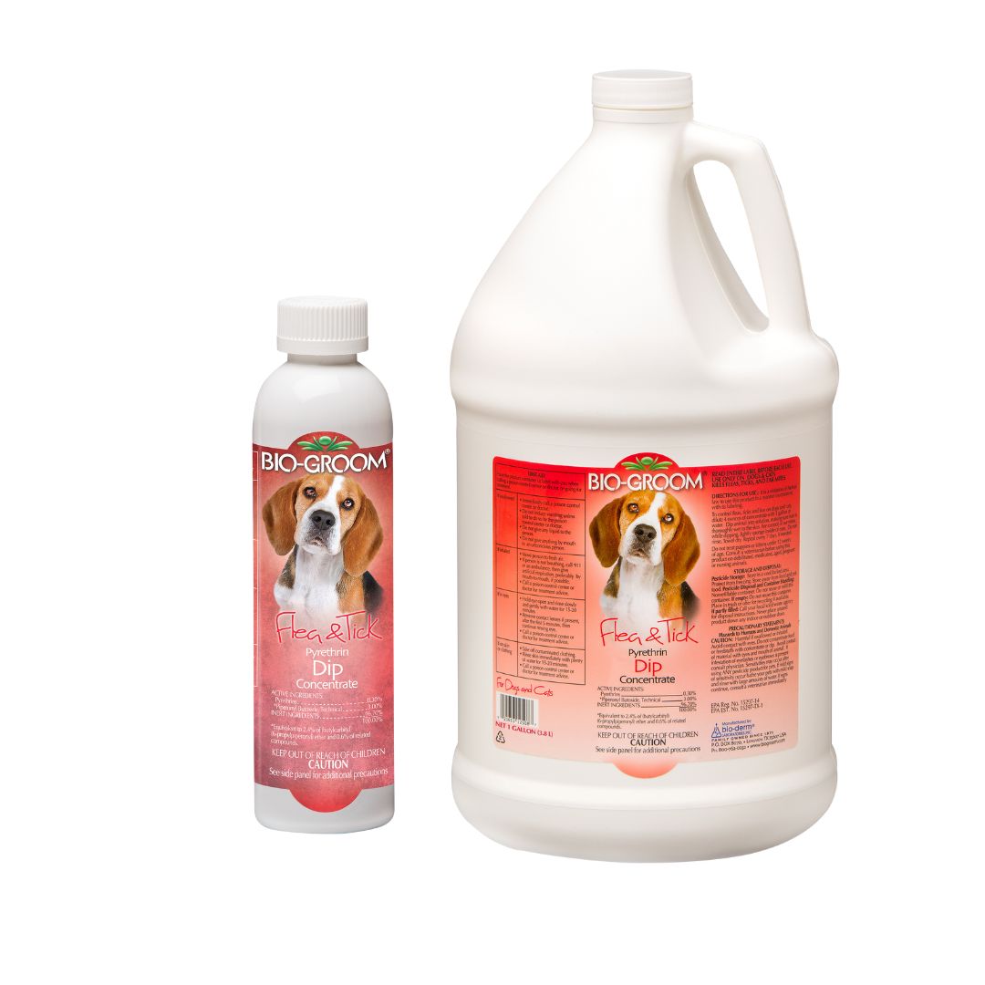 Flea & Tick Pyrethrin Concentrate Dip for Dogs