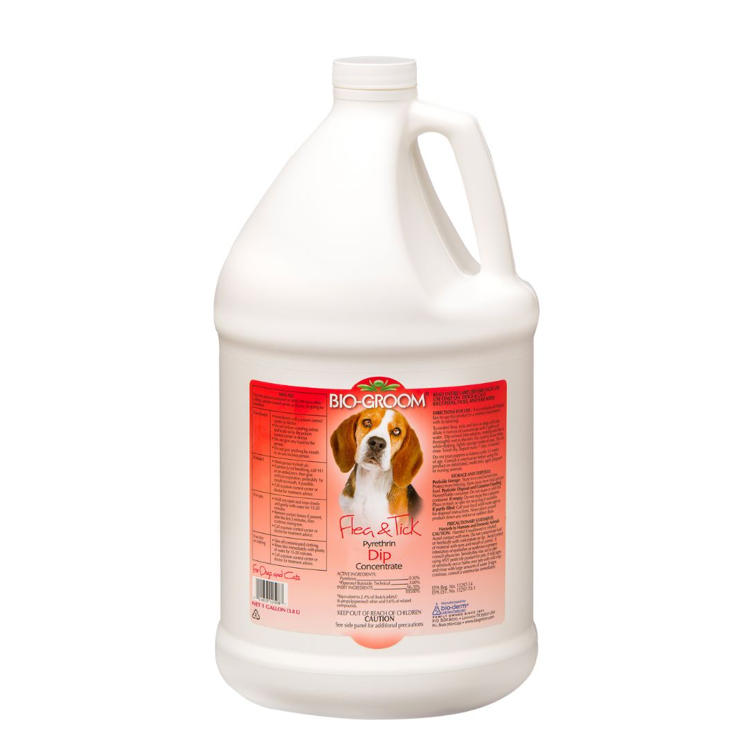 Flea & Tick Pyrethrin Concentrate Dip for Dogs