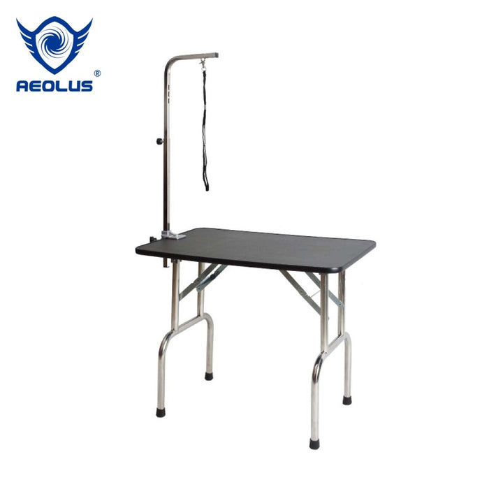 Aeolus Folding Grooming Table with Stainless Steel Legs (Medium)