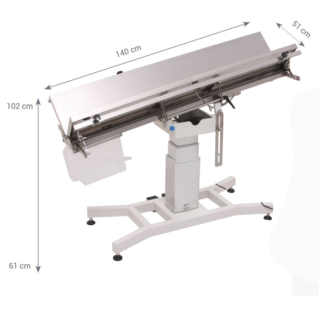 V-Top Operation Vertical Lifting Column Table