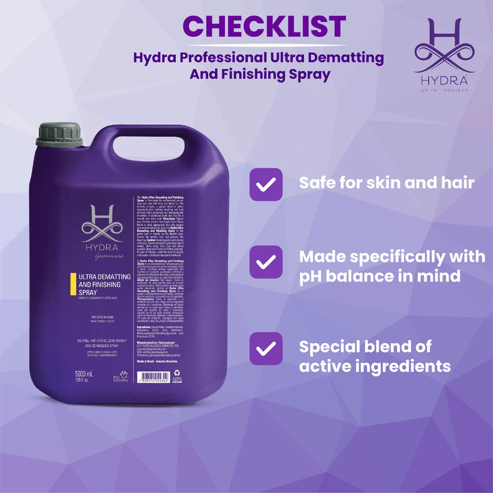 Hydra Groomers Ultra Dematting Spray for dogs and cats ,5 liter