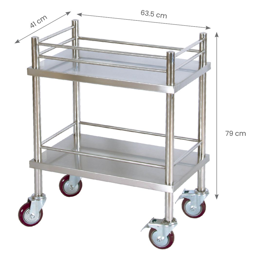 Stainless Steel Operational Tool Trolley