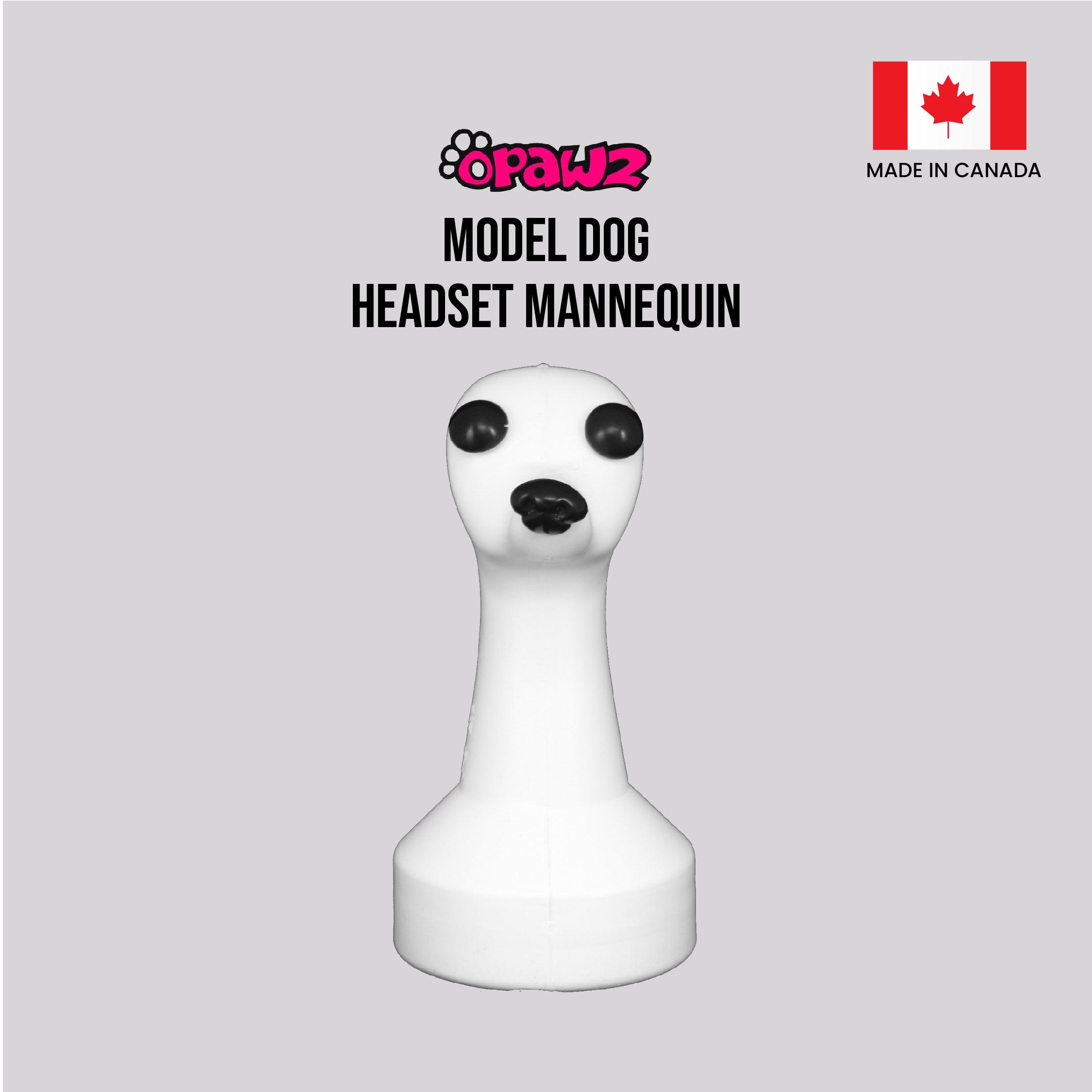 Model Dog - Head Set Mannequin