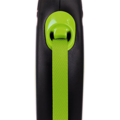 Flexi New Reflect Tape Retractable Dog Leash - 5 m/15kg in assorted colour