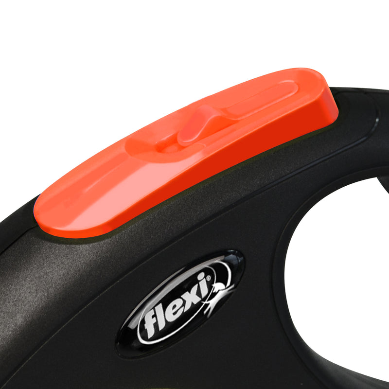 Flexi New Reflect Tape Retractable Dog Leash - 5 m/15kg in assorted colour