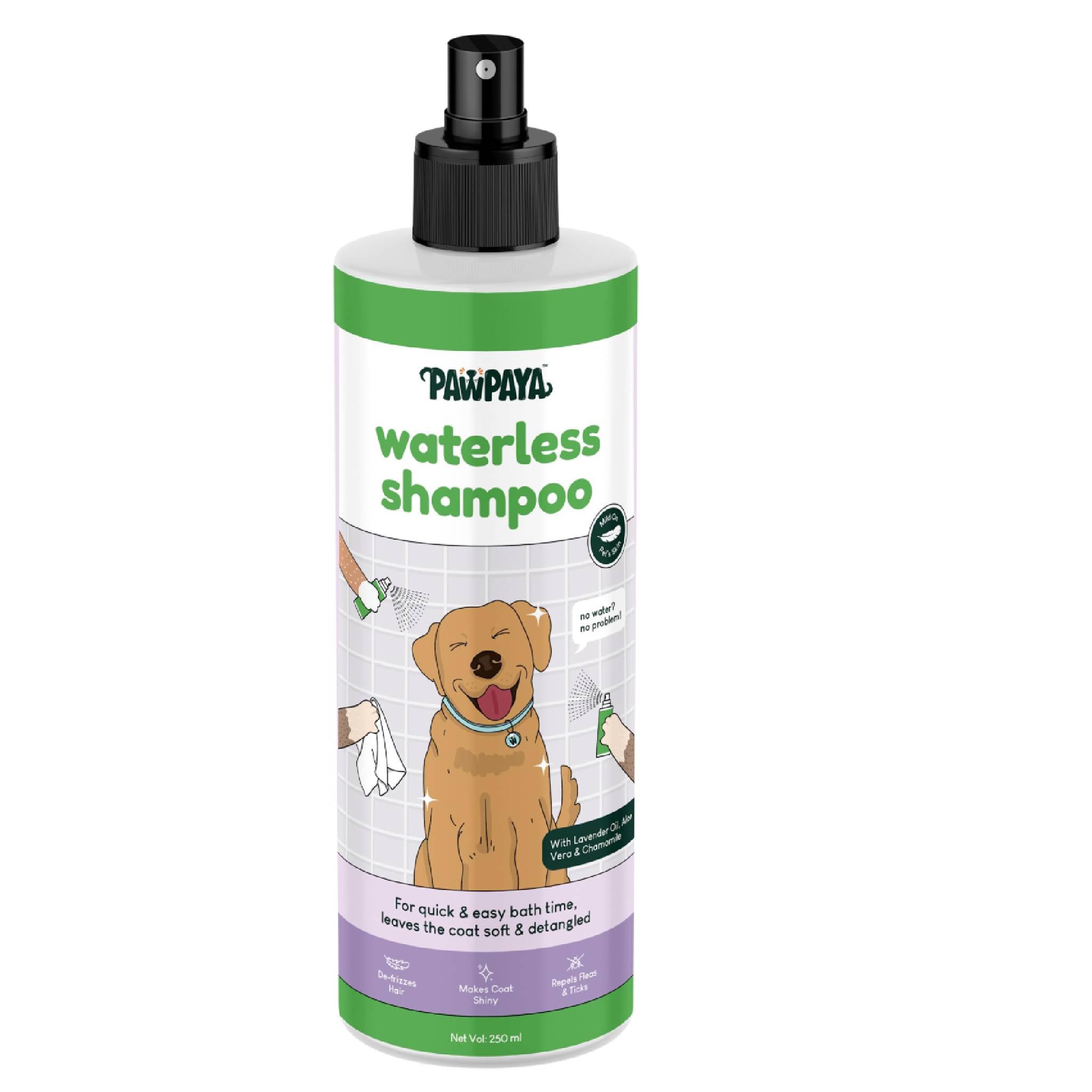 Pawpaya Waterless Shampoo,  250 ml