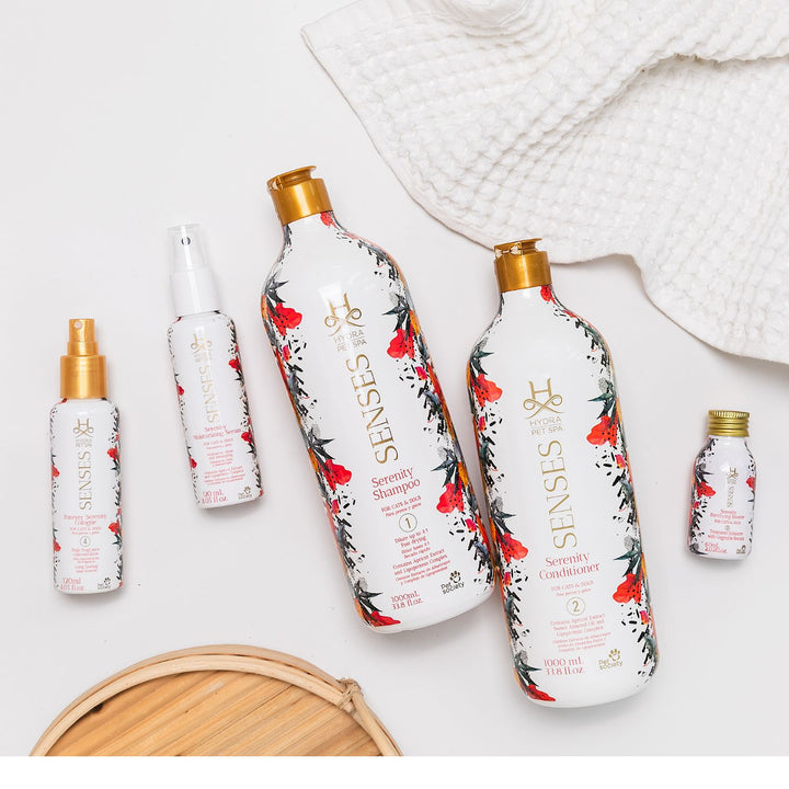 Hydra Spa Senses Serenity Pack of 7 - Dog Bathing Kit