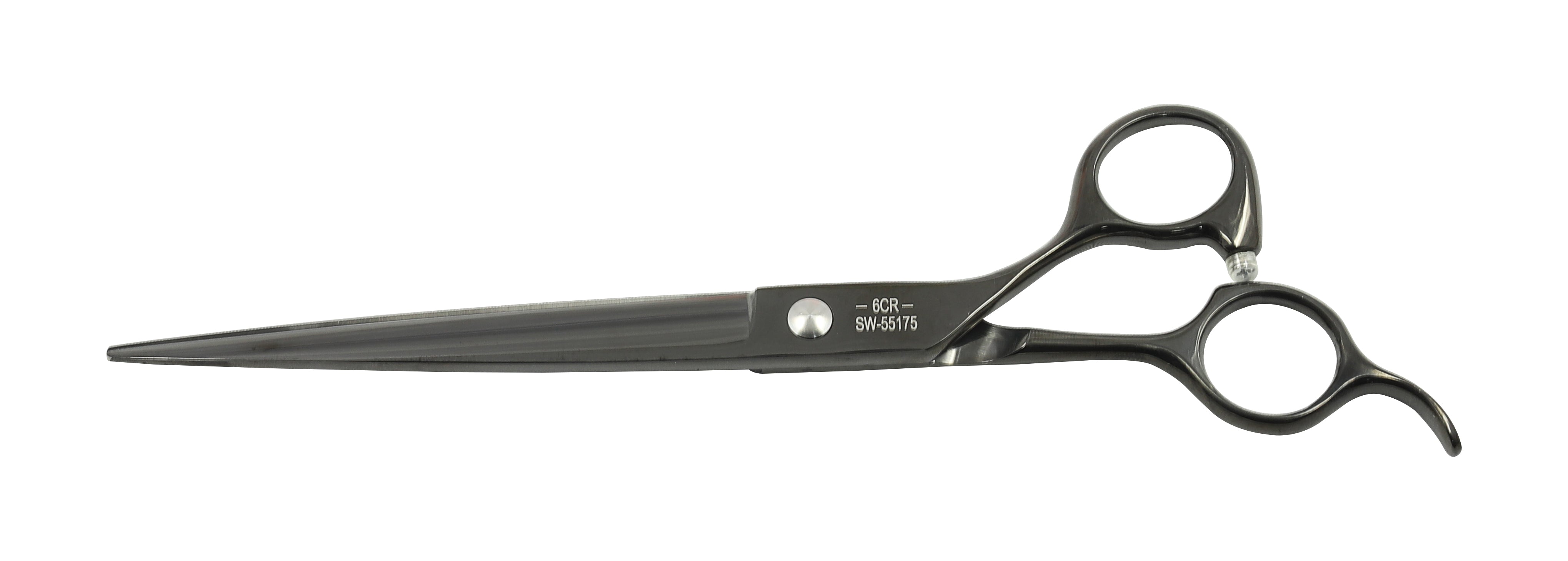 SWAN Straight Scissors, 7.5 Black