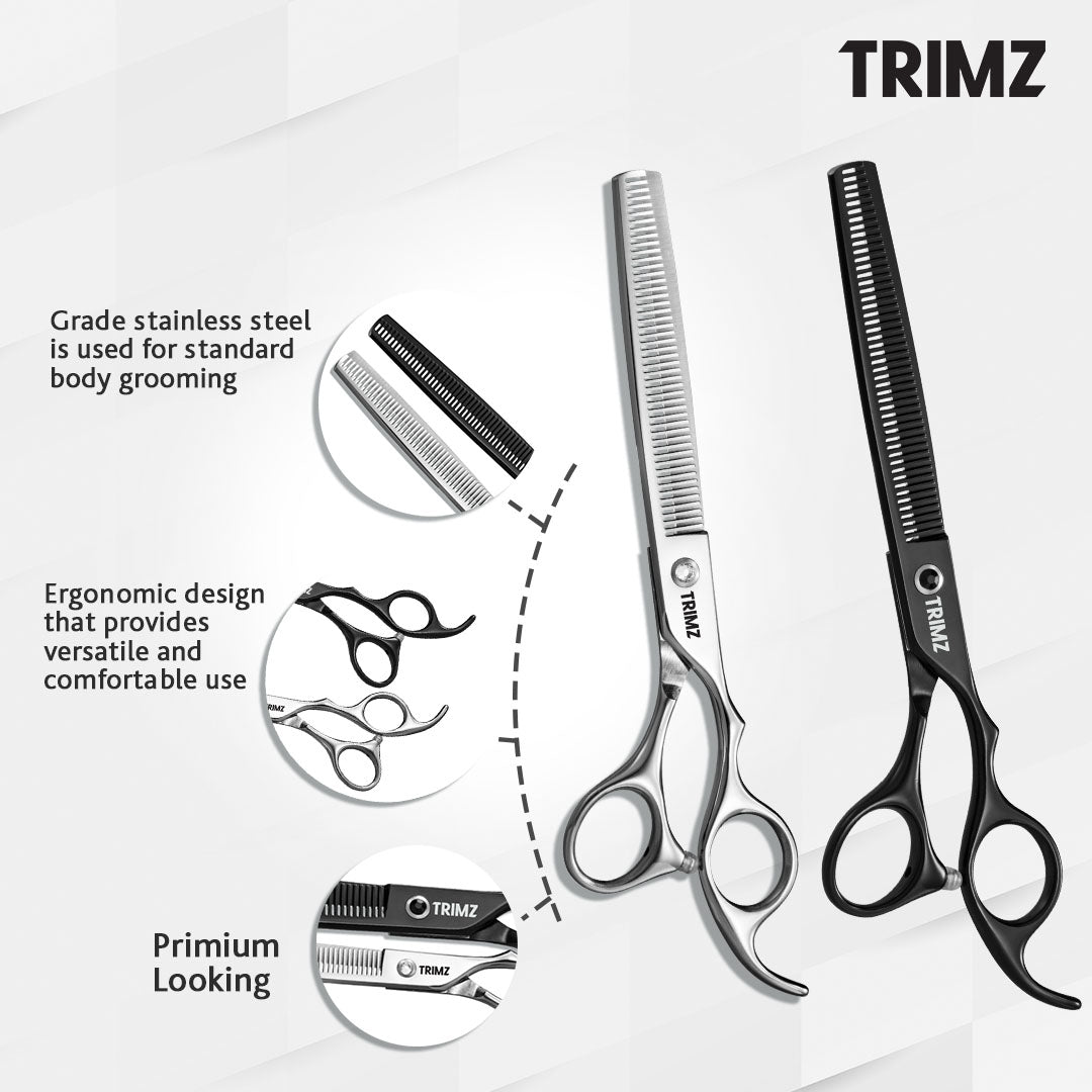 Trimz Thinner Scissors 7-Inch for Pet Hair Grooming