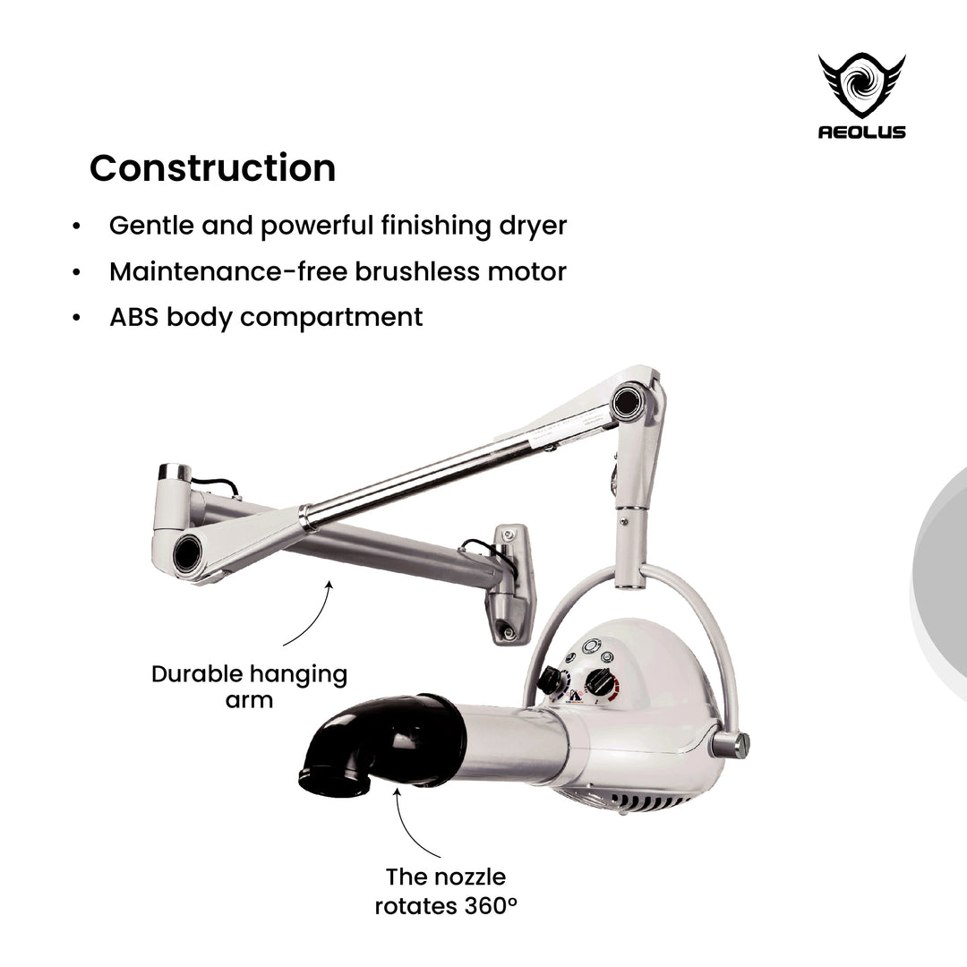 Aeolus Compact Wall-mount Dog Dryer