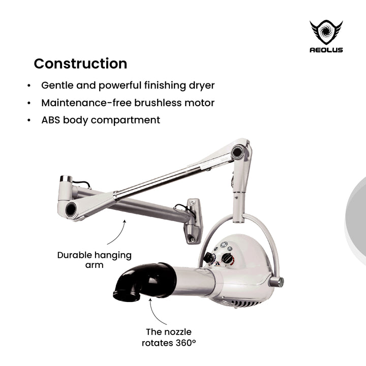 Aeolus Compact Wall-mount Dog Dryer
