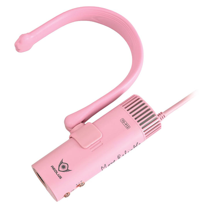 Aeolus Neck-Hanging Hands-Free Pet Dryer (Pink)