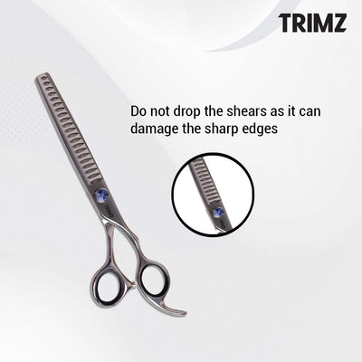  Trimz chunkers give pet stylists the flexibility to create a variety of hairstyles