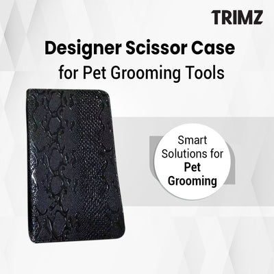 Trimz Designer Scissor Case for Pet Grooming Tools