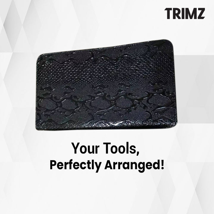 Trimz Protect your grooming tools and scissors for long-lasting use.