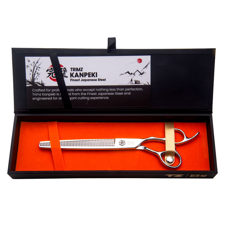 TRIMZ Kanpeki Thinning Shears – 7.5 Inch, 50 Teeth