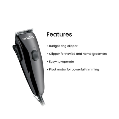Andis Adjustable Blade Pet Clipper Kit