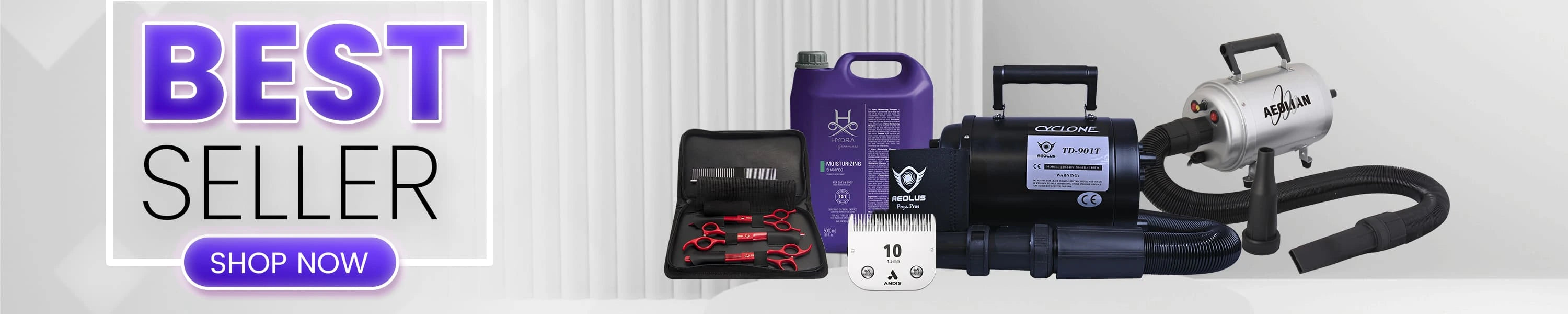 Best seller grooming tools banner – Andis clipper, dryer, scissors, pet grooming bestseller collection, popular grooming products India, Andis best seller kit, top rated grooming tools, dog grooming equipment banner Andis top seller grooming tools mobile banner – clipper, dryer, scissors, pet grooming bestseller India, grooming equipment mobile view, Andis flagship tools banner mobile
