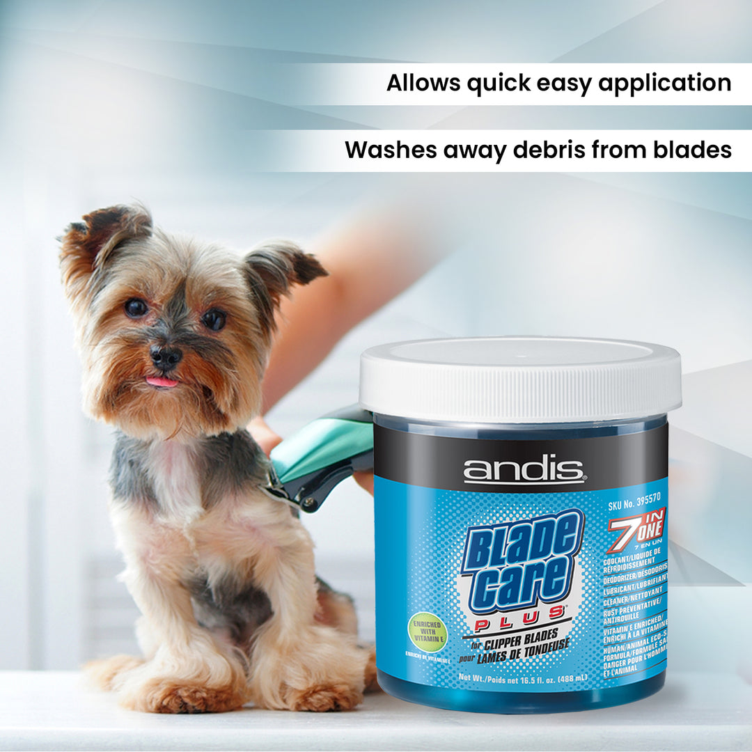 Andis Blade Care Plus Pet Clipper Blade Oil Dip Jars