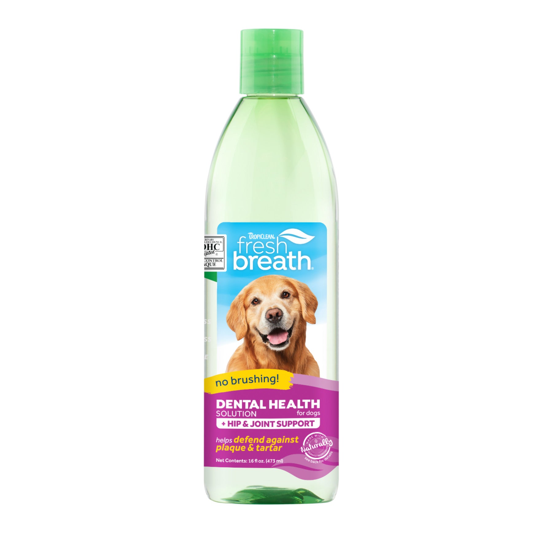 TropiClean Fresh Breath Hip & Joint Water Additive for Dogs/ Cats