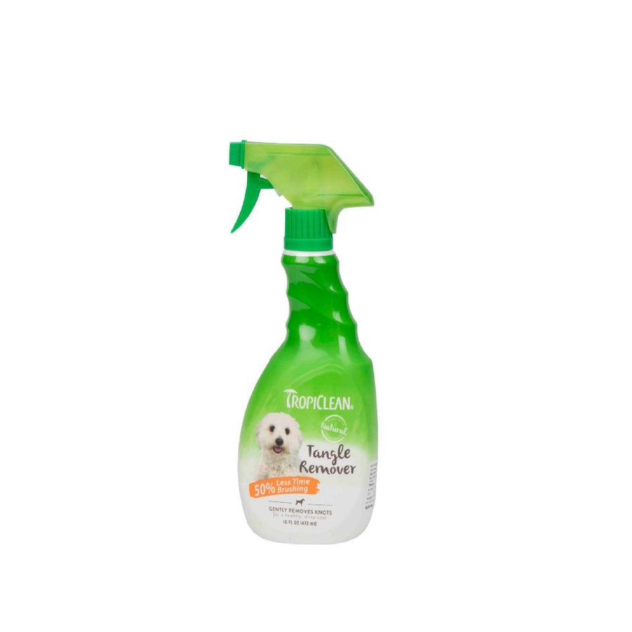 tangle remover for hair. tangle remover spray for dogs, tangle remover for cats, tangle remover, tropiclean tangle remover for dogs, tropiclean tangle remover spray for pets