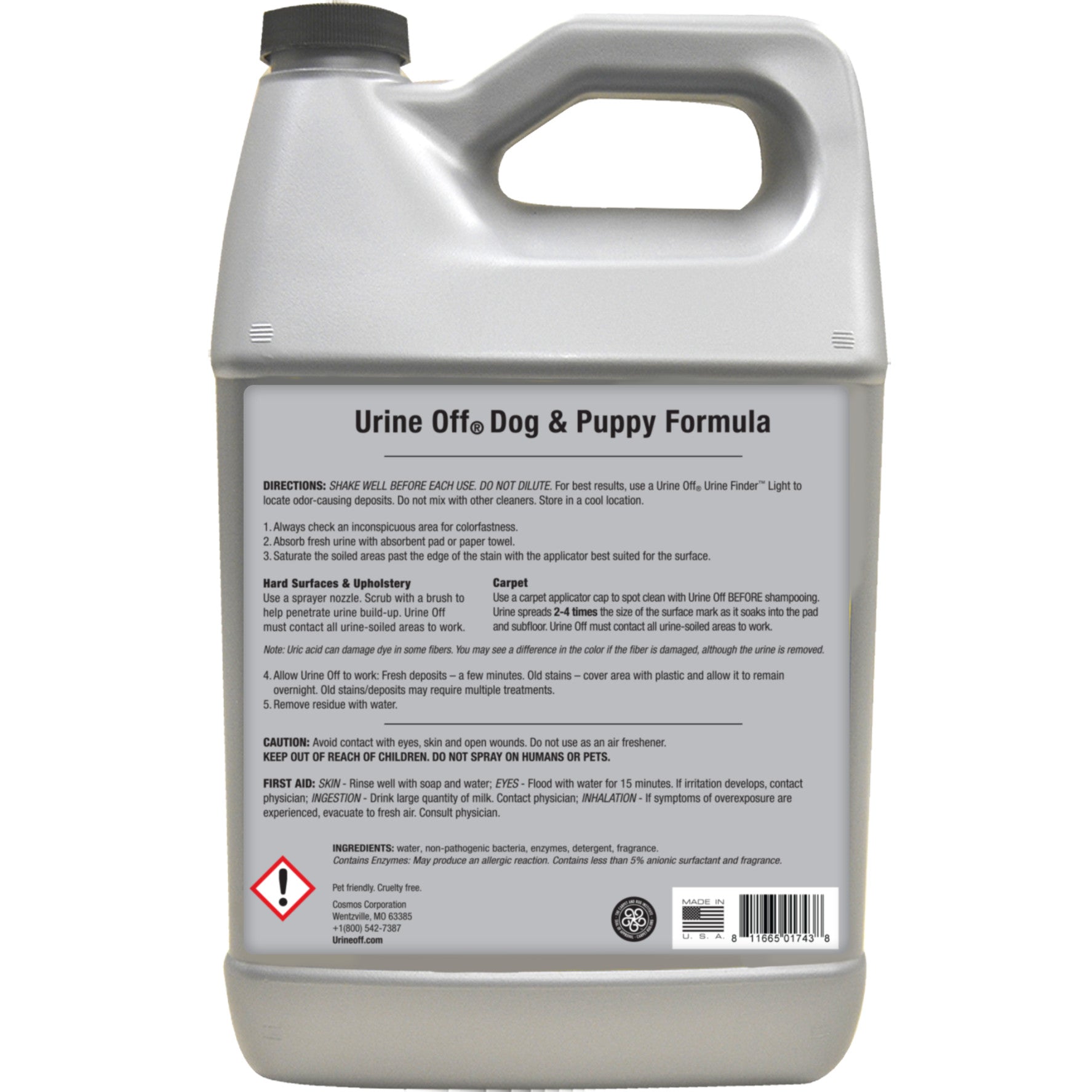 Urine OFF™ Dog Odor & Stain Remover Sprayer