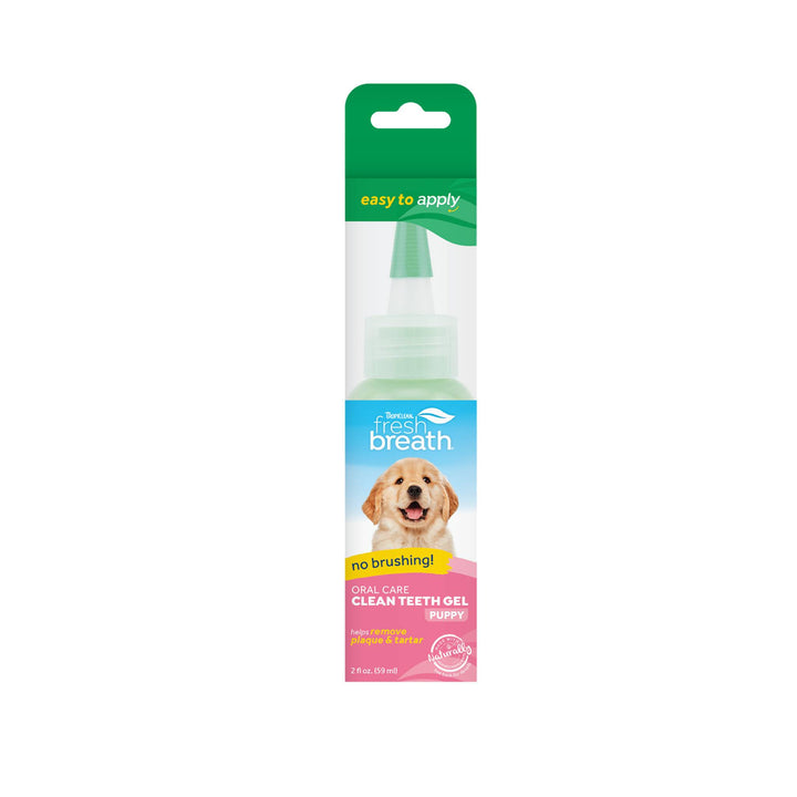 Fresh Breath Puppy Clean Teeth Gel - abkgrooming