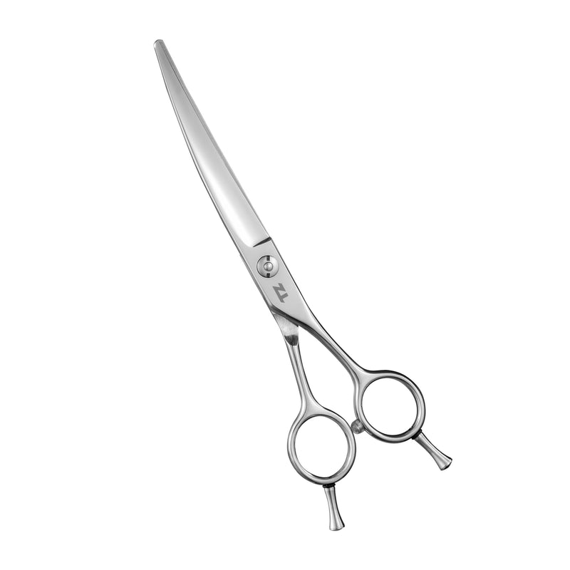 Trimz Trendy Pet Grooming Scissors Kit, 7" - Sparkling Silver