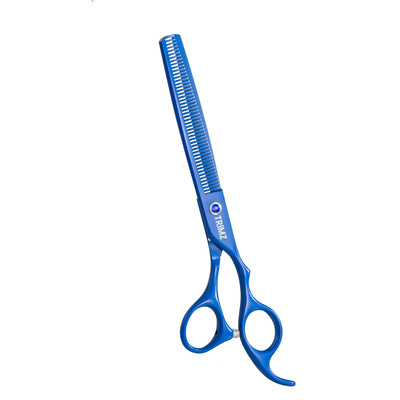Trimz Trendy Pet Grooming Scissors Kit, 7" - Royal Blue