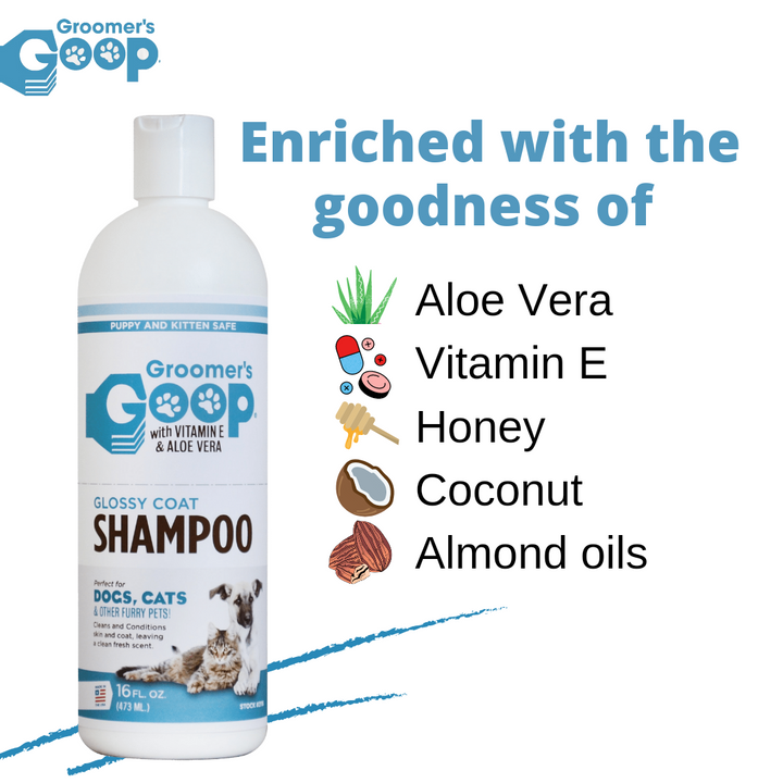 Groomers Goop Glossy Coat Shampoo, 473ml