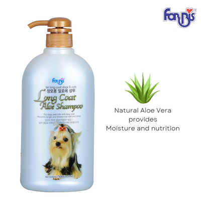 Forbis Long Coat Aloe Shampoo, 750 ml