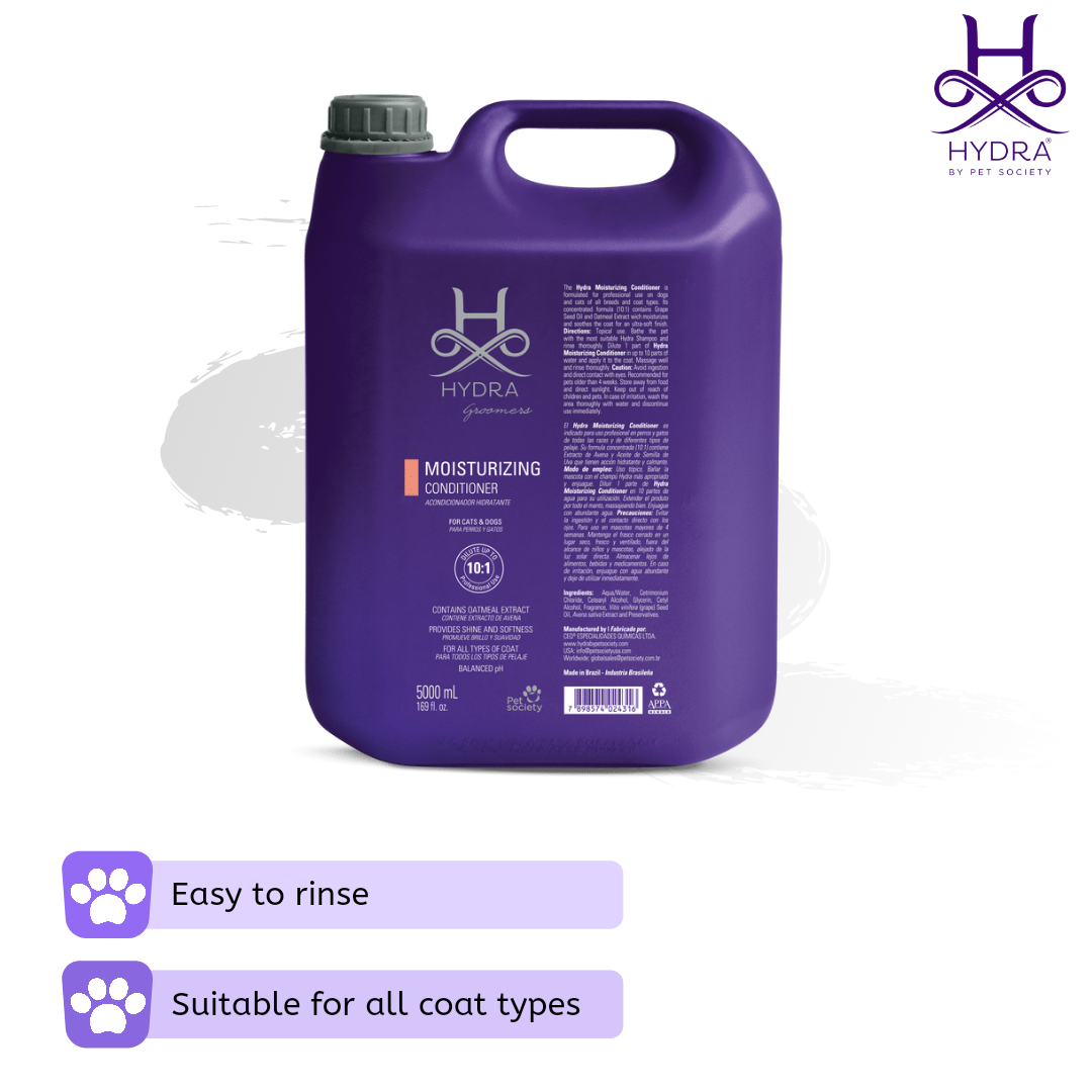 Hydra Professional Moisturizing Conditioner for Pets, 5 liter