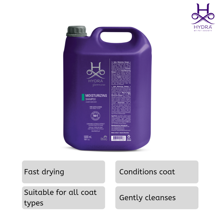 Hydra Groomer's Moisturizing Shampoo ,5 litre
