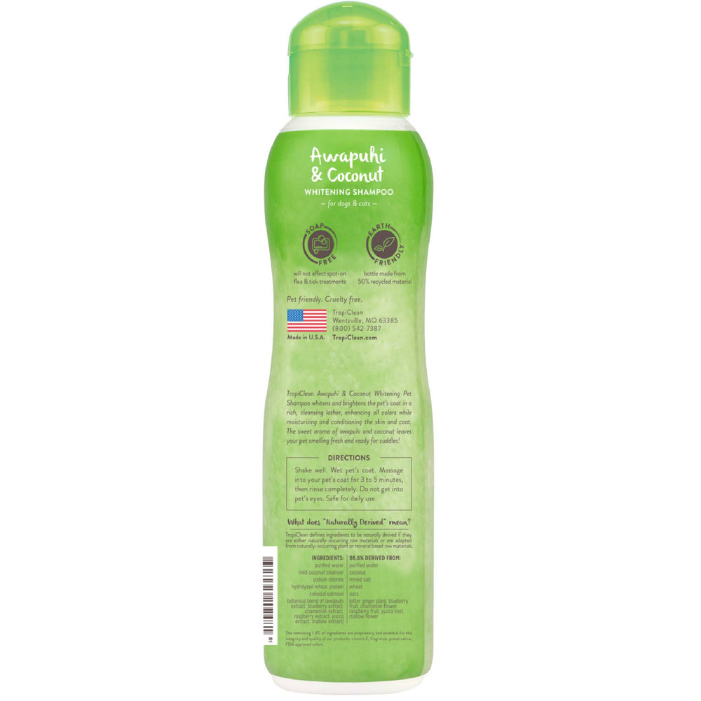 Tropiclean Awapuhi & Coconut Shampoo - ABK Grooming