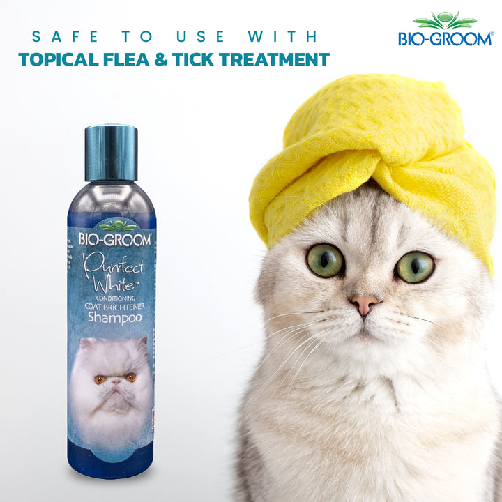 Purrfect White Cat Conditioning Shampoo, 236 ml