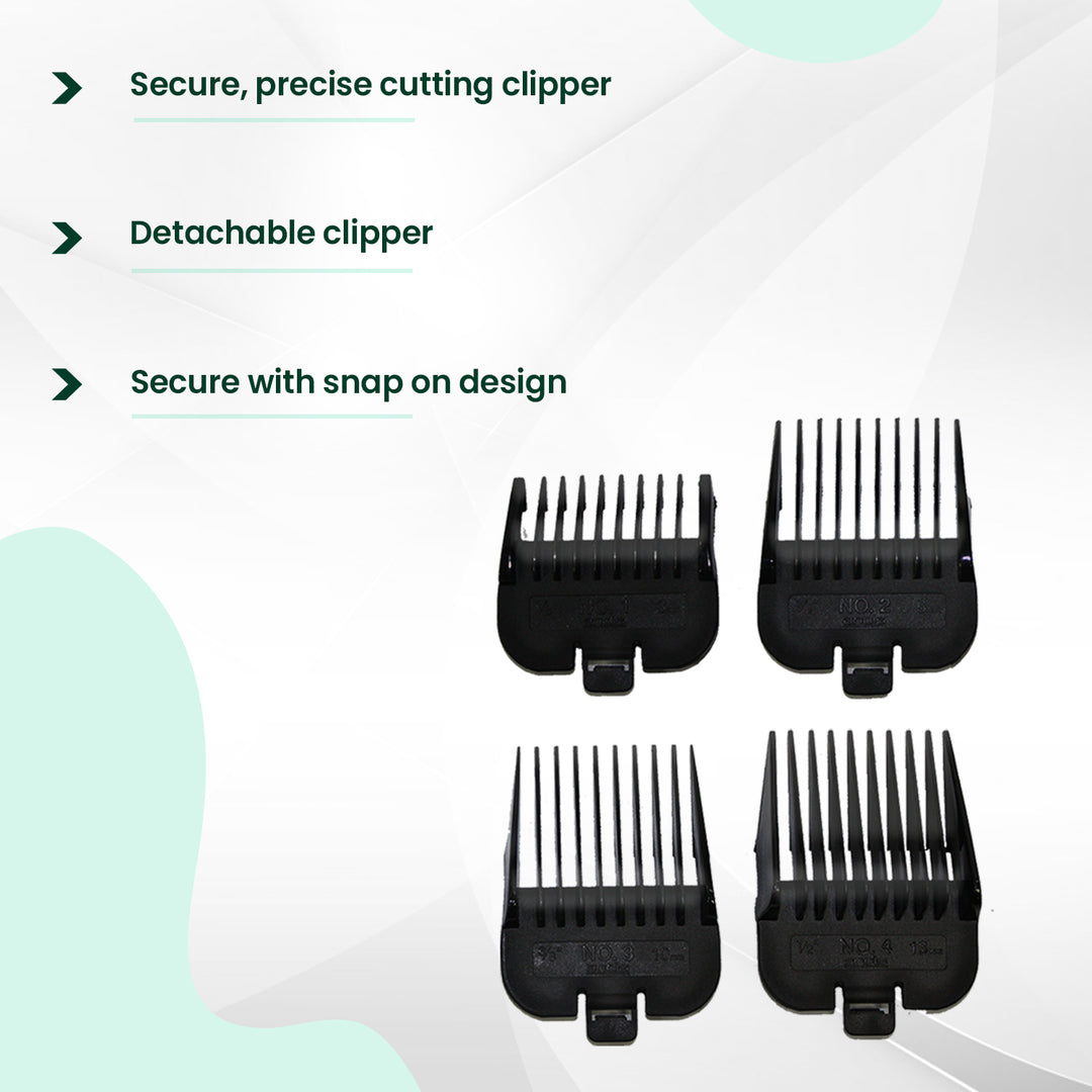 Andis Plastic Snap-On Attachment Comb Set