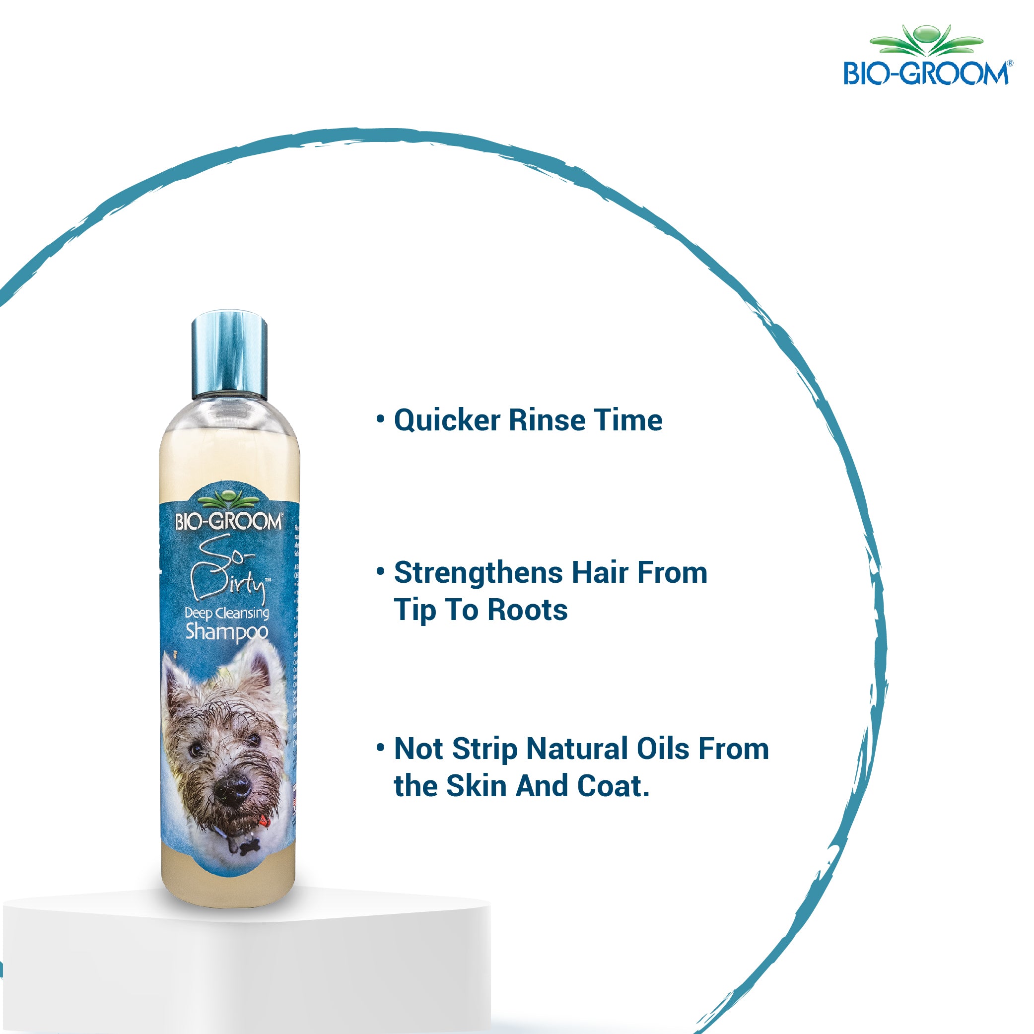 Biogroom So-Dirty Deep Dog Cleansing Shampoo, 355 ml