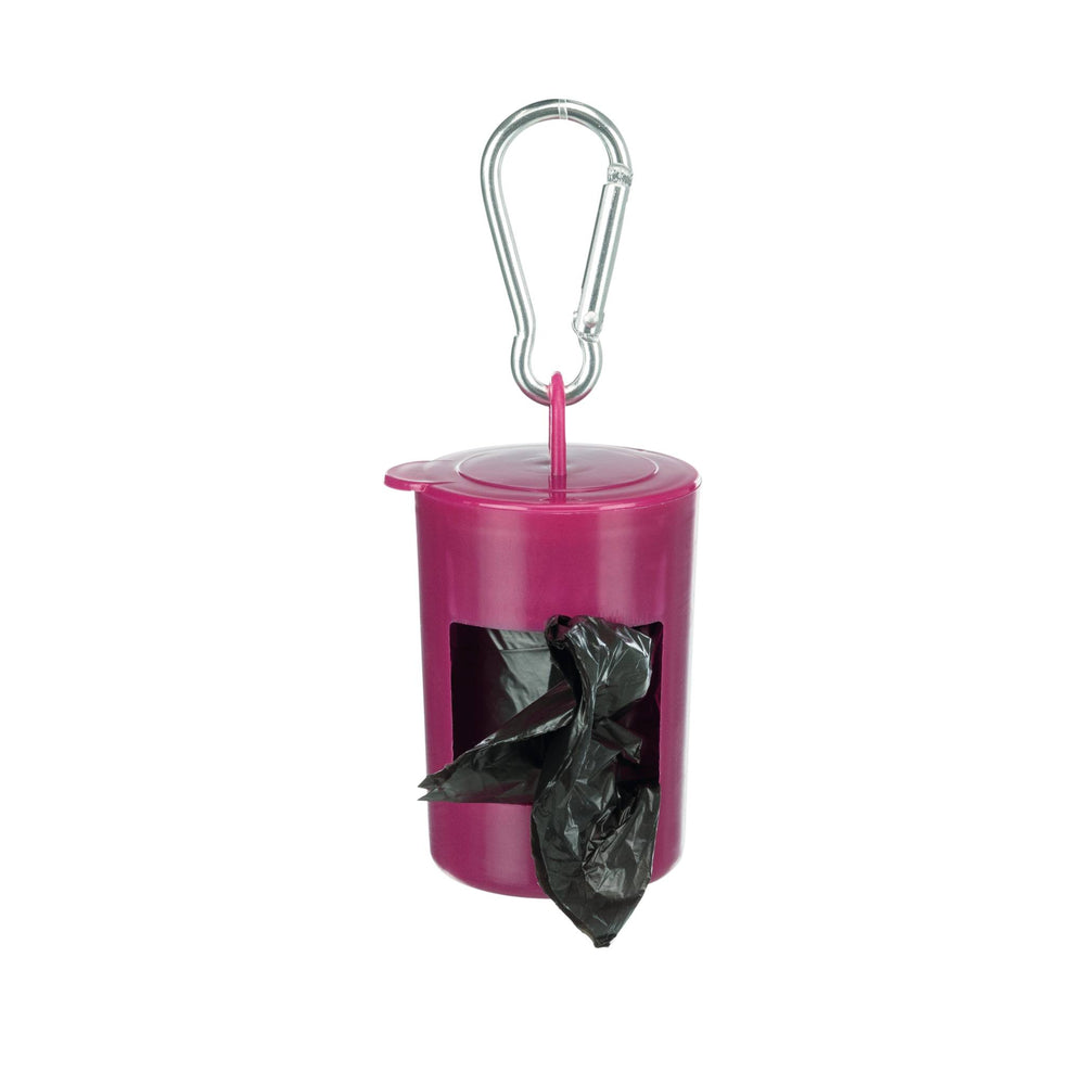 Trixie Poop Bag Dispenser with Karabiner- Pack of 6 - abkgrooming